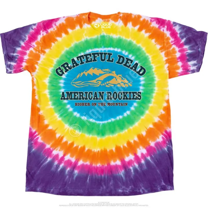 Liquid Blue TShirt Men American Rockies TShirt