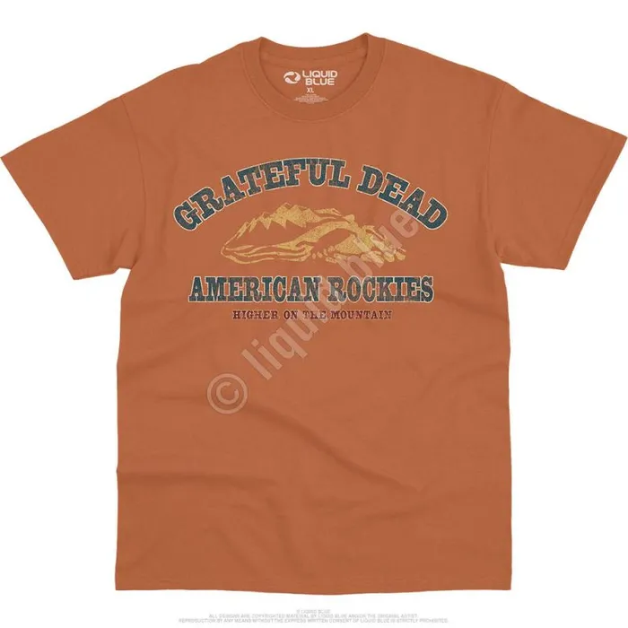 Liquid Blue TShirt Men American Rockies TShirt