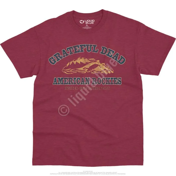 Liquid Blue TShirt Men American Rockies TShirt