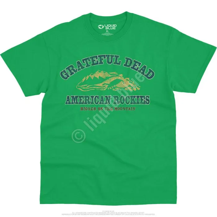 Liquid Blue TShirt Men American Rockies TShirt