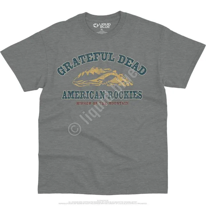 Liquid Blue TShirt Men American Rockies TShirt