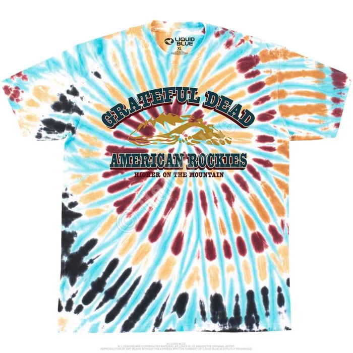 Liquid Blue TShirt Men American Rockies TShirt