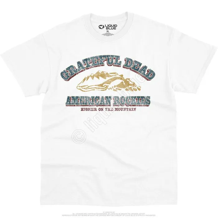 Liquid Blue TShirt Men American Rockies TShirt