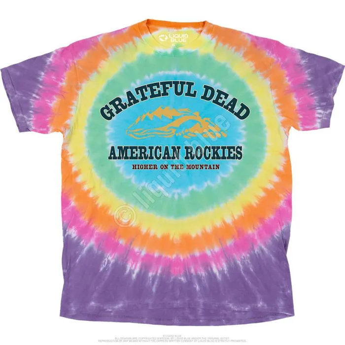 Liquid Blue TShirt Men American Rockies TShirt
