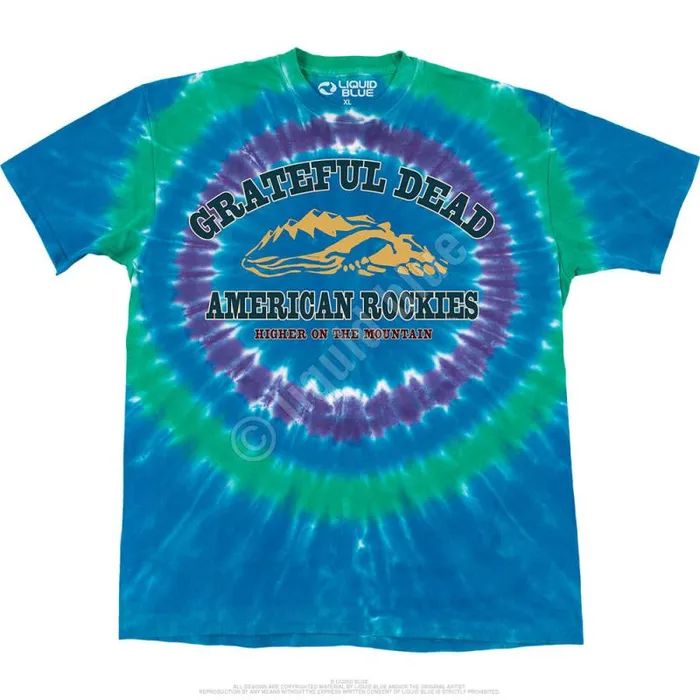 Liquid Blue TShirt Men American Rockies TShirt
