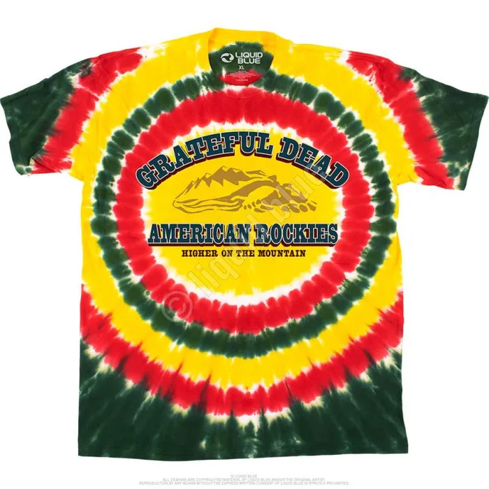 Liquid Blue TShirt Men American Rockies TShirt