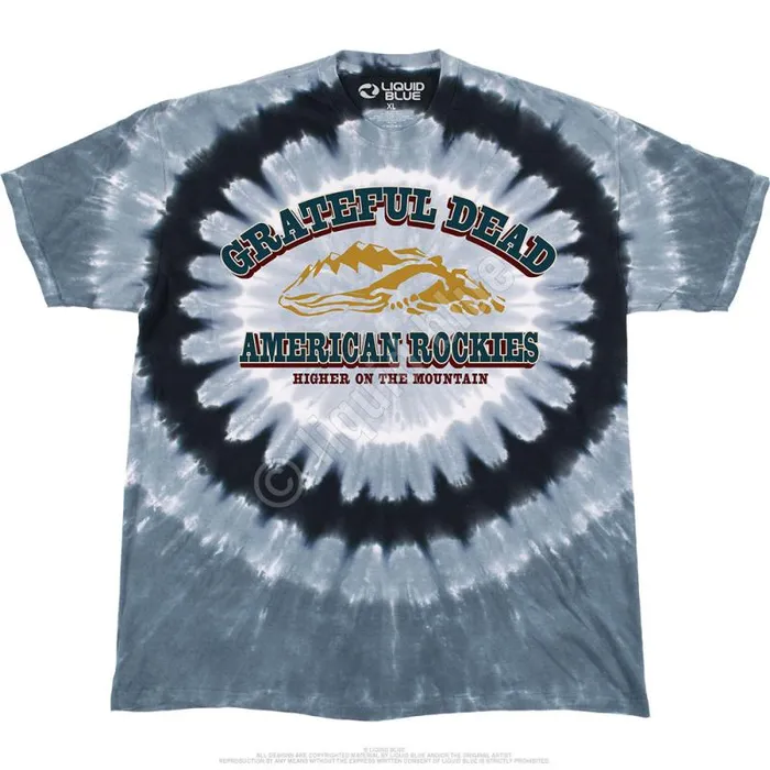 Liquid Blue TShirt Men American Rockies TShirt