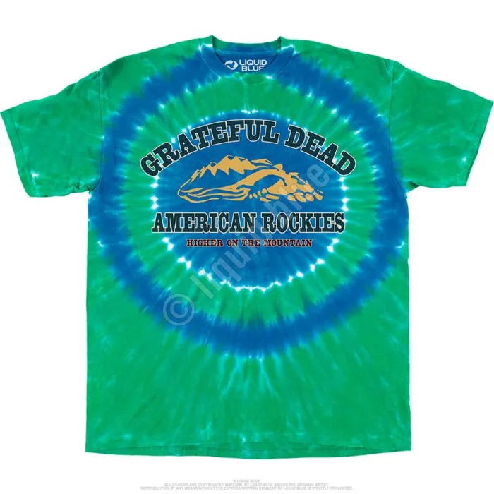 Liquid Blue TShirt Men American Rockies TShirt