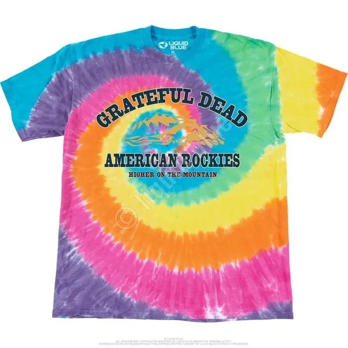 Liquid Blue TShirt Men American Rockies TShirt