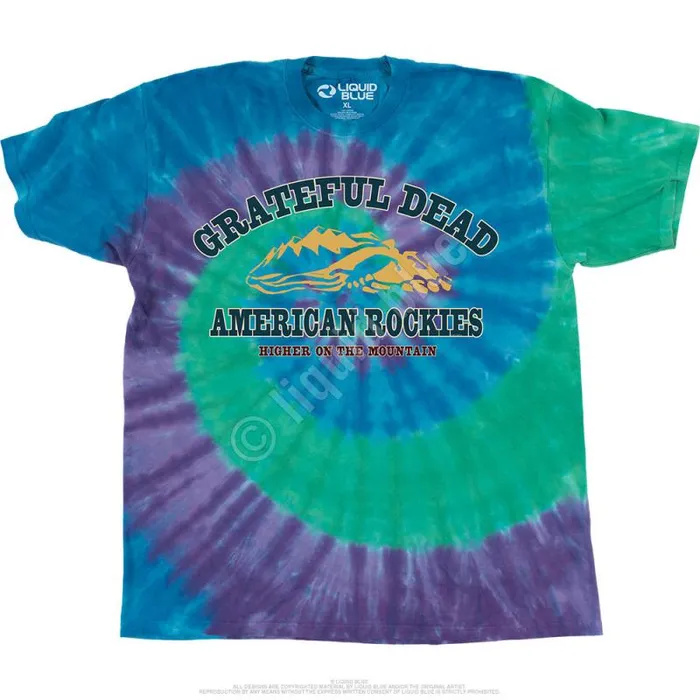 Liquid Blue TShirt Men American Rockies TShirt