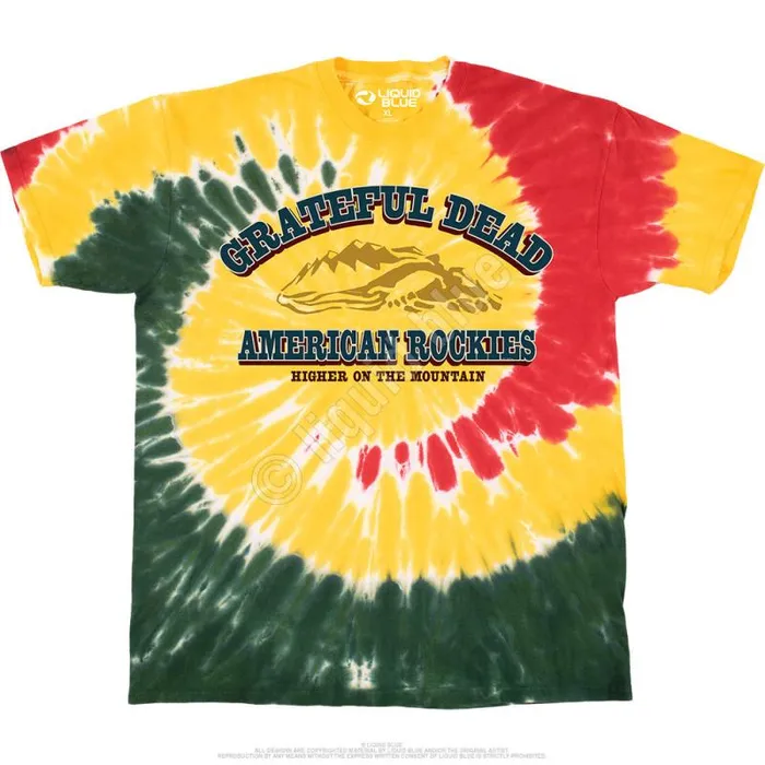 Liquid Blue TShirt Men American Rockies TShirt