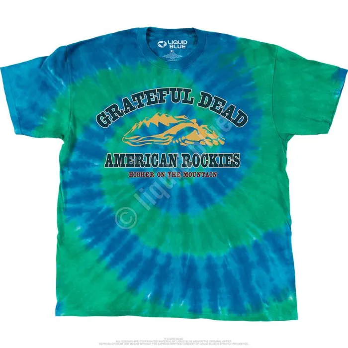 Liquid Blue TShirt Men American Rockies TShirt