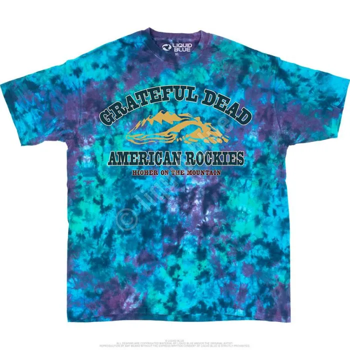 Liquid Blue TShirt Men American Rockies TShirt