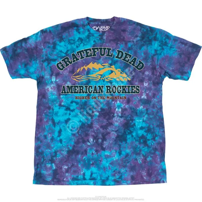 Liquid Blue TShirt Men American Rockies TShirt