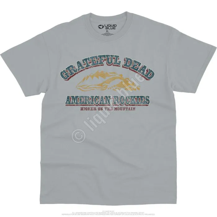Liquid Blue TShirt Men American Rockies TShirt