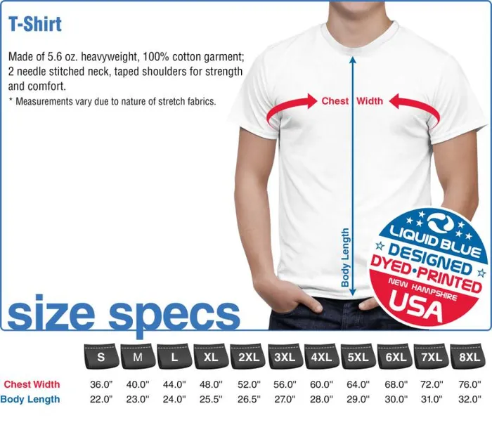 Liquid Blue TShirt Men Steal Your Face Independence Chest TShirt