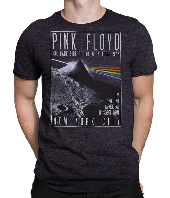 Liquid Blue TriBlend TShirt Men Dark Side Live Dark Heather TriBlend TShirt