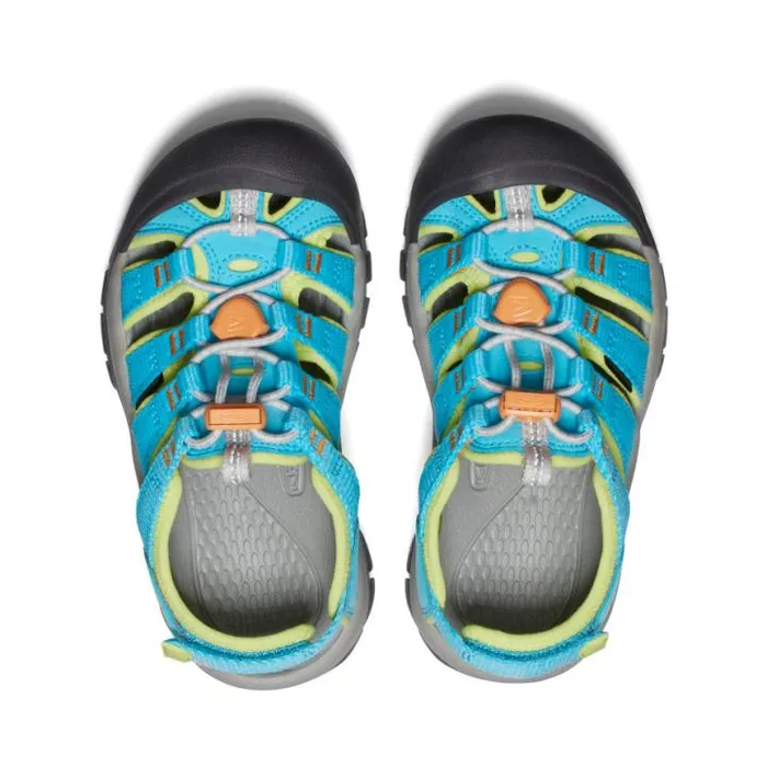 Little Kids039 Newport Boundless Blue AtollDaiquiri Green Sandal Kids KEEN Little Kids