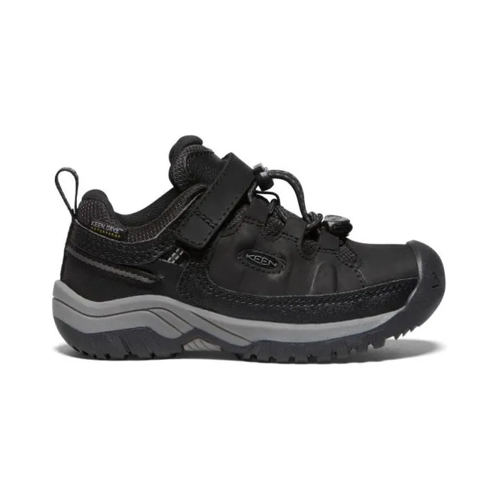 Little Kids039 Waterproof Black Hiking Shoes 8211 Targhee Low WP Kids KEEN Playground Little Kids039 Waterproof Black Hiking Shoes 8211 Targhee Low WP Kids KEEN Playground