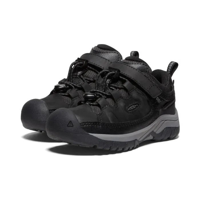 Little Kids039 Waterproof Black Hiking Shoes 8211 Targhee Low WP Kids KEEN Playground Little Kids039 Waterproof Black Hiking Shoes 8211 Targhee Low WP Kids KEEN Playground