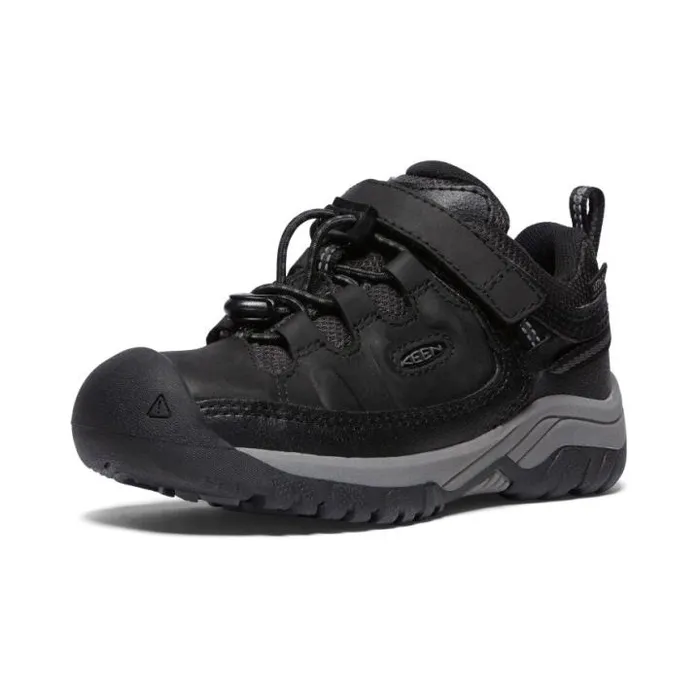 Little Kids039 Waterproof Black Hiking Shoes 8211 Targhee Low WP Kids KEEN Playground Little Kids039 Waterproof Black Hiking Shoes 8211 Targhee Low WP Kids KEEN Playground