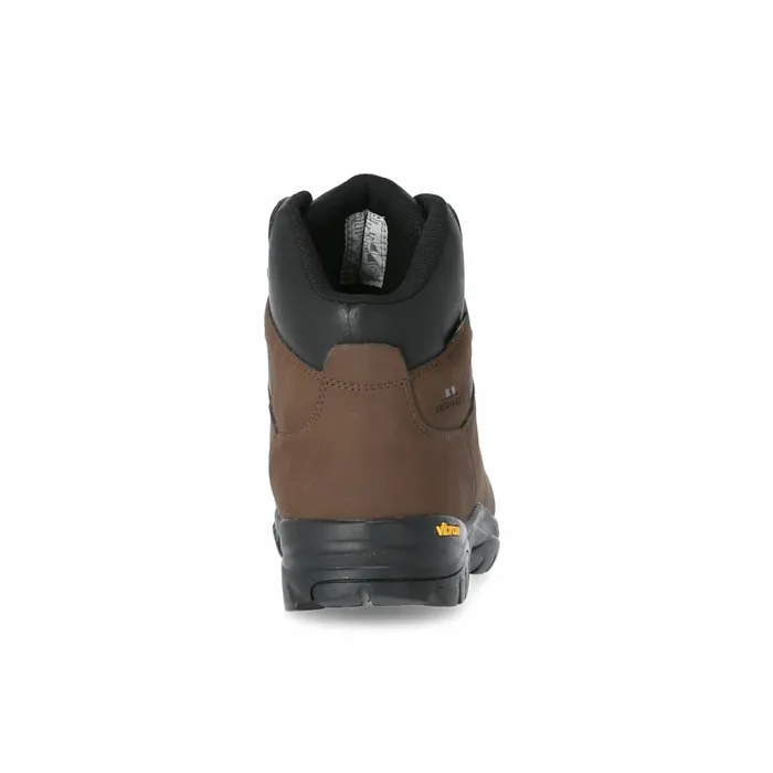 Lochlyn Vibram Walking Boots Dark Brown Men Trespass Walking Boots