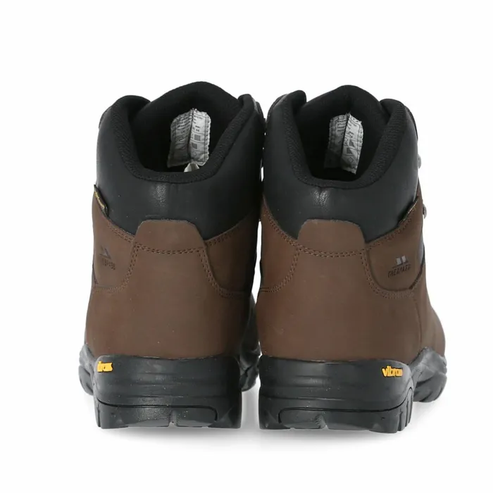 Lochlyn Vibram Walking Boots Dark Brown Men Trespass Walking Boots