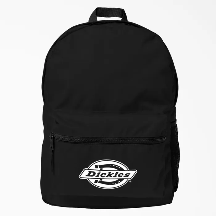 Logo Backpack Black Black bk Men Dickies Backpacks and Bags