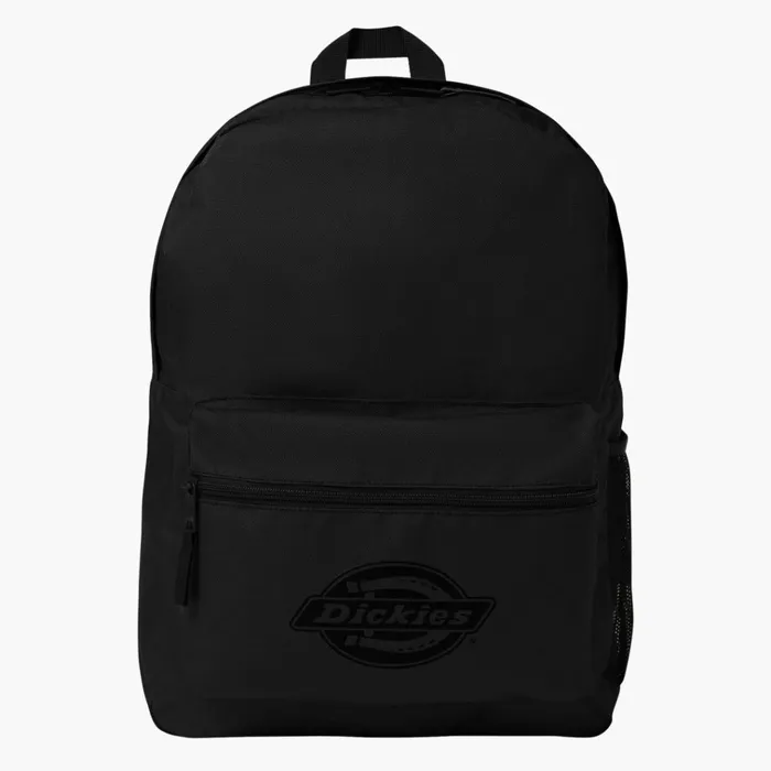 Logo Backpack Black W Black Logo Black W Black Logo bkbk Men Dickies Backpacks and Bags