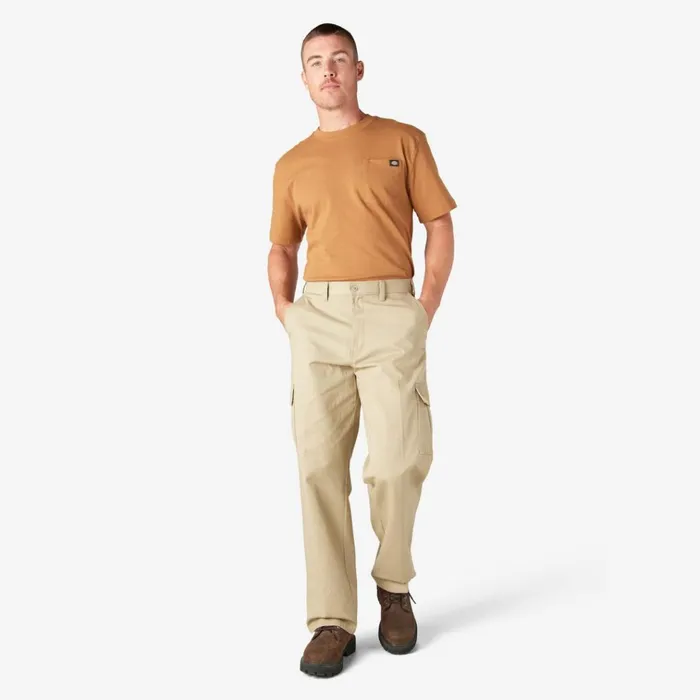Loose Fit Cargo Pants Rinsed Khaki Rinsed Khaki rkh Men Dickies Cargo Loose Fit Cargo Pants Rinsed Khaki Rinsed Khaki rkh Men Dickies Cargo