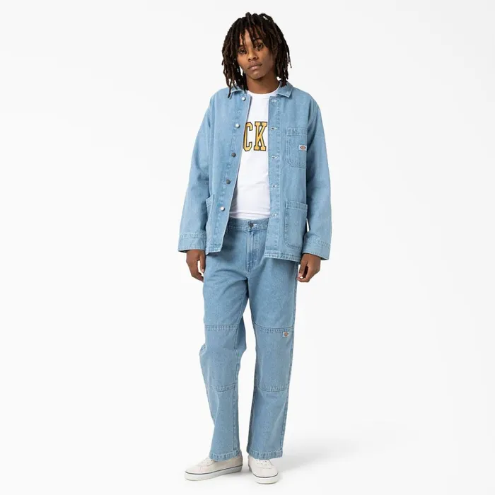 Loose Fit Double Knee Jeans Stonewashed Indigo Blue Stonewashed Indigo Blue snb Men Dickies Double Knee Loose Fit Double Knee Jeans Stonewashed Indigo Blue Stonewashed Indigo Blue snb Men Dickies Double Knee