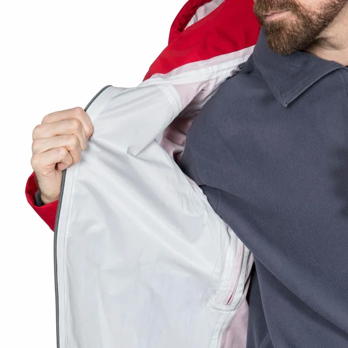 Lozano DLX Waterproof Jacket Red Men Trespass Waterproof Jackets