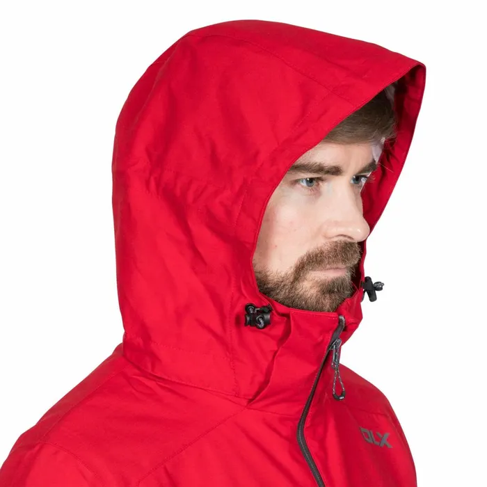 Lozano DLX Waterproof Jacket Red Men Trespass Waterproof Jackets