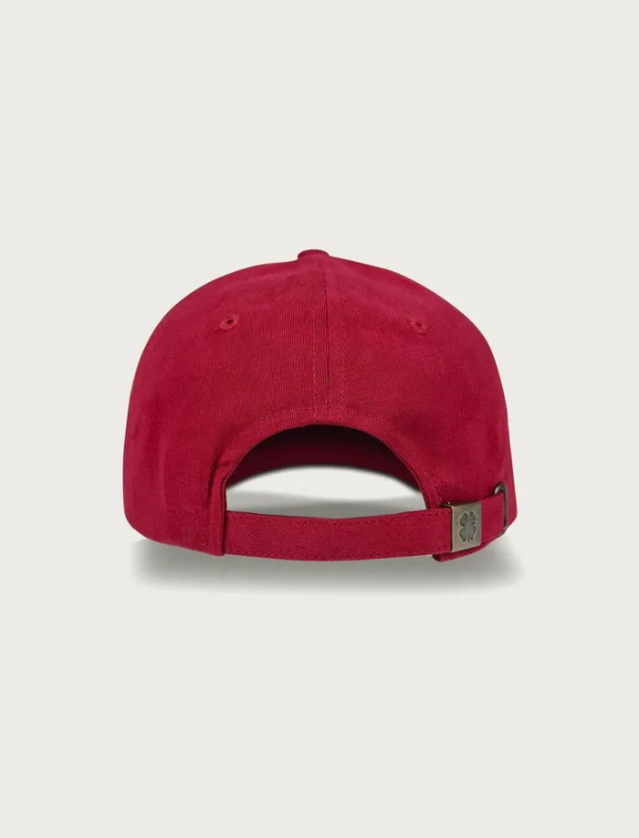 Lucky 1990 Embroidered Dad Hat Dark Red Men Lucky Brand Hats
