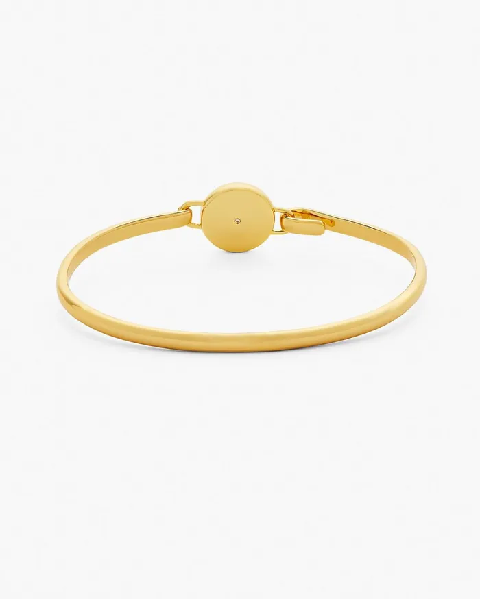 Marc Jacobs Bracelets Women The Button Hinge Bracelet Goldblack
