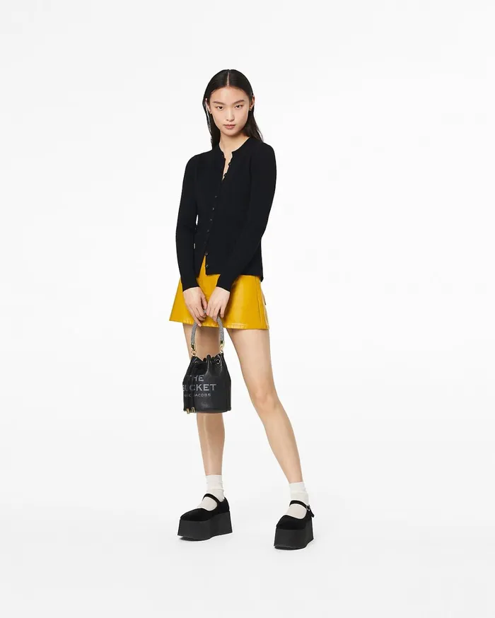 Marc Jacobs Bucket Bags Women The Leather Bucket Bag Black