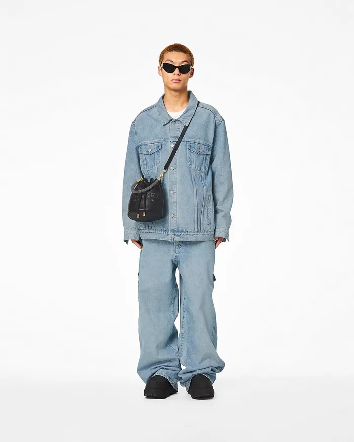 Marc Jacobs Bucket Bags Women The Leather Bucket Bag Black