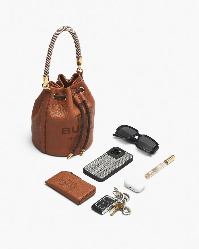 Marc Jacobs Bucket Bags Women The Leather Bucket Bag Ivy