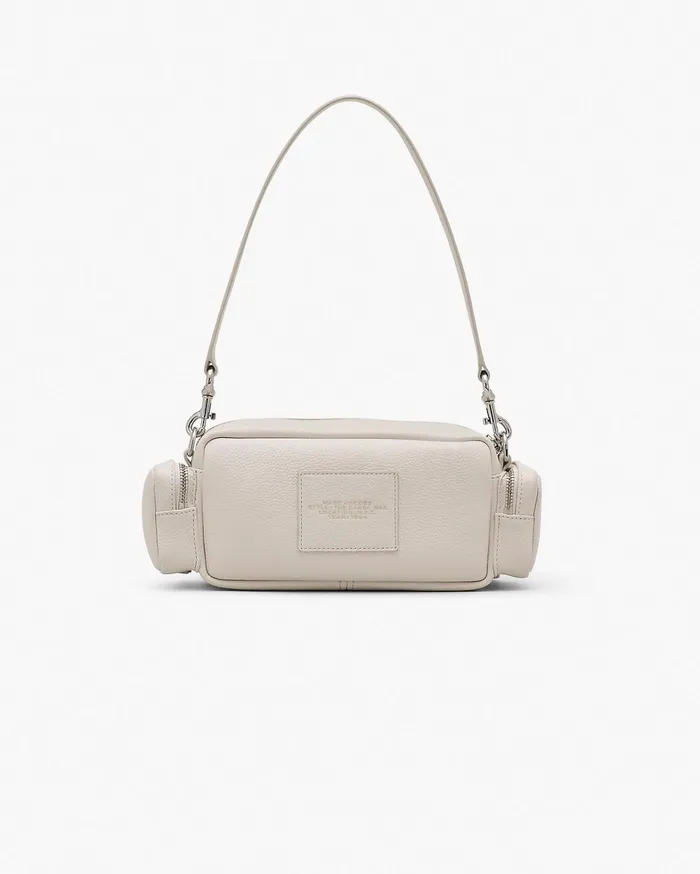 Marc Jacobs Crossbody Bags Women The Leather Cargo Bag Cottonsilver