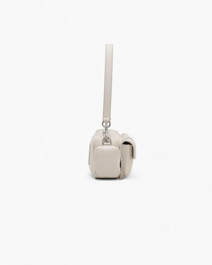 Marc Jacobs Crossbody Bags Women The Leather Cargo Bag Cottonsilver