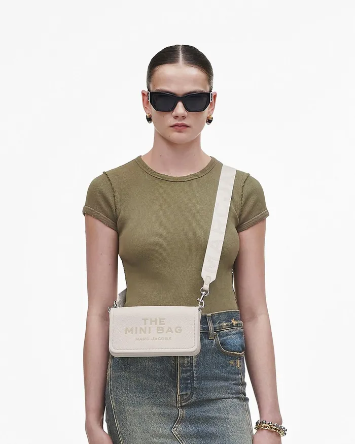 Marc Jacobs Crossbody Bags Women The Leather Mini Bag Cotton