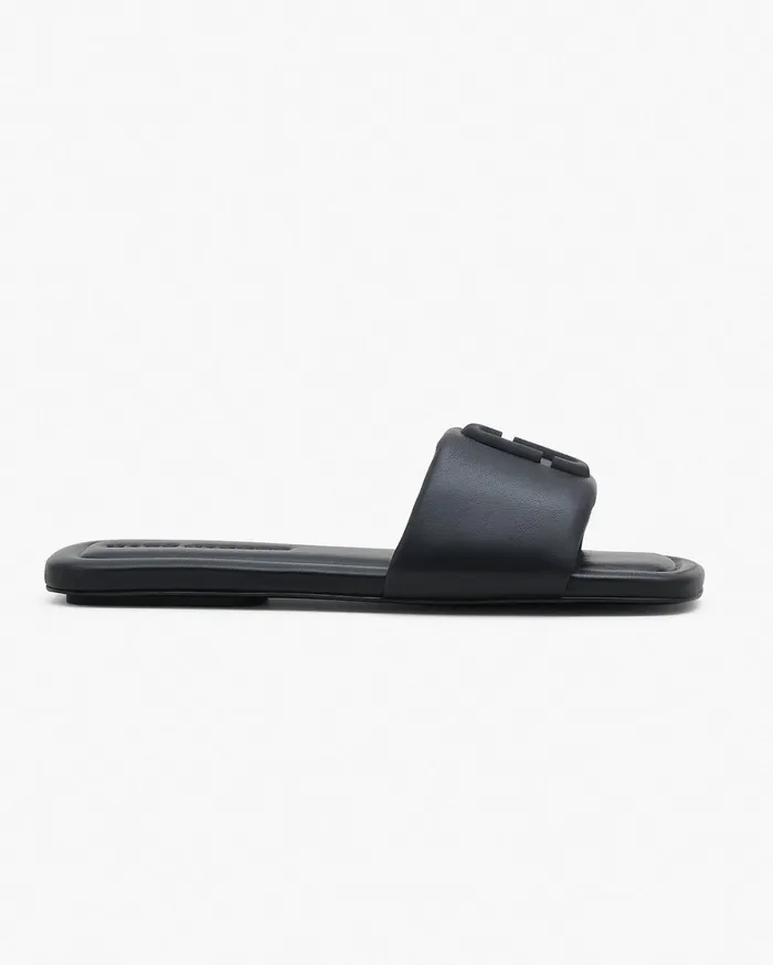 Marc Jacobs Flats Women The J Marc Leather Sandal Black