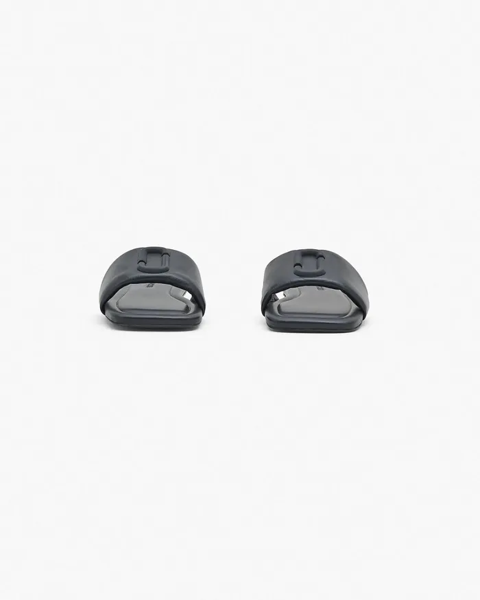 Marc Jacobs Flats Women The J Marc Leather Sandal Black