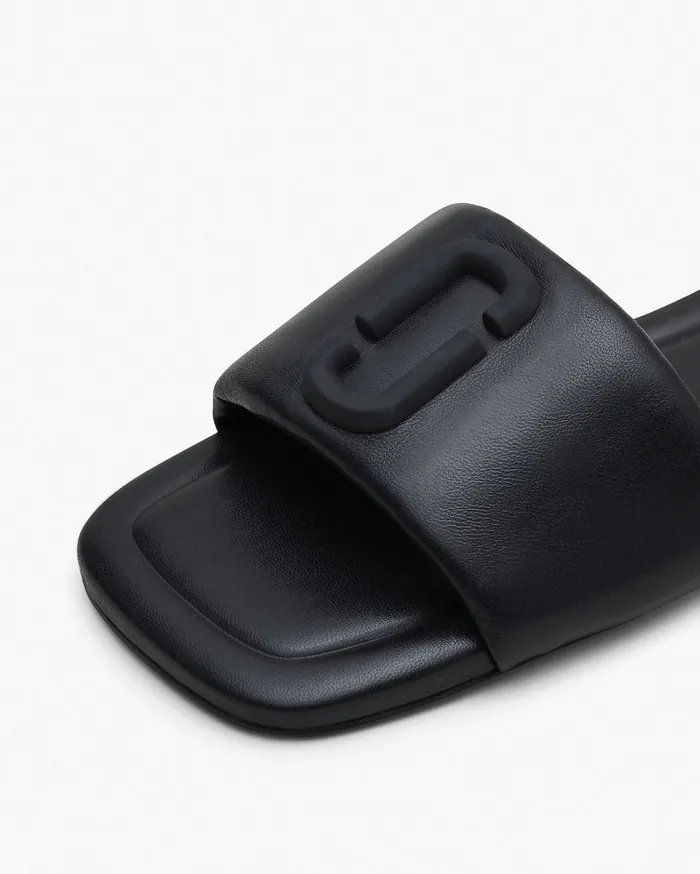 Marc Jacobs Flats Women The J Marc Leather Sandal Black