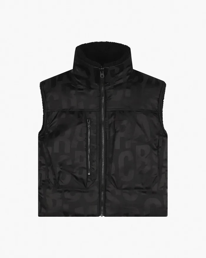Marc Jacobs Kids The Reversible Puffer Vest Black