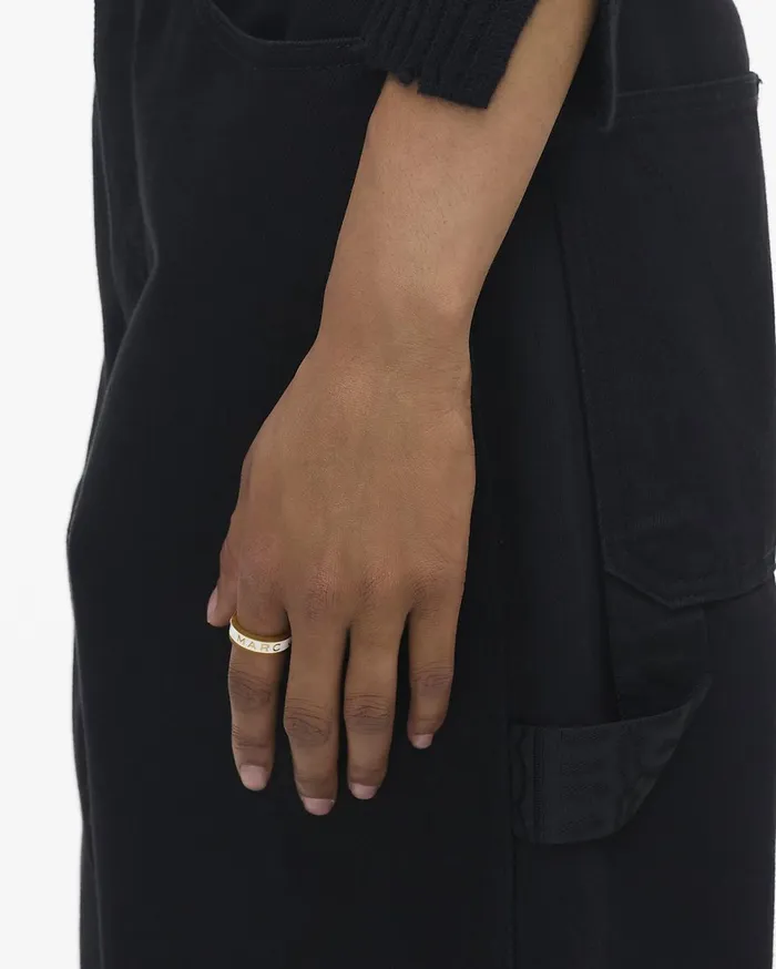 Marc Jacobs Rings Women Enamel Ring Goldcream