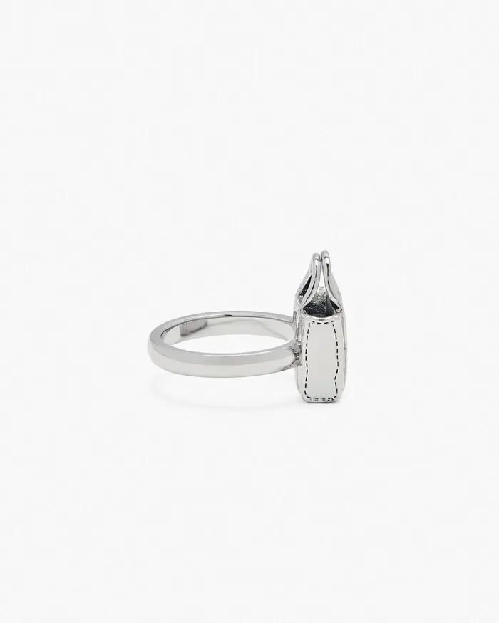 Marc Jacobs Rings Women The Tote Bag Ring Light Antique Silver