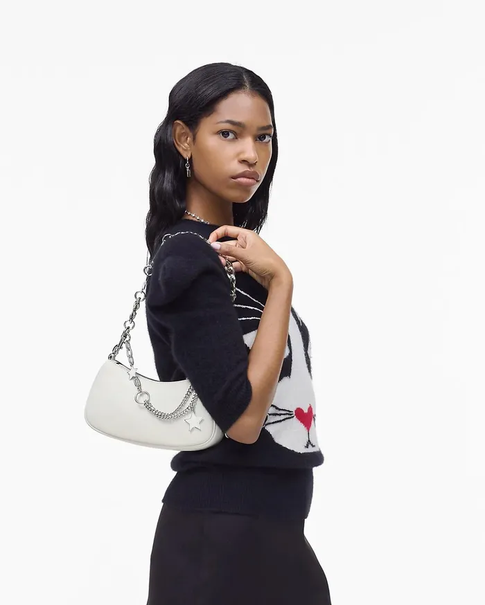 Marc Jacobs Shoulder Bags Women The Star Charm Shoulder Bag Cotton