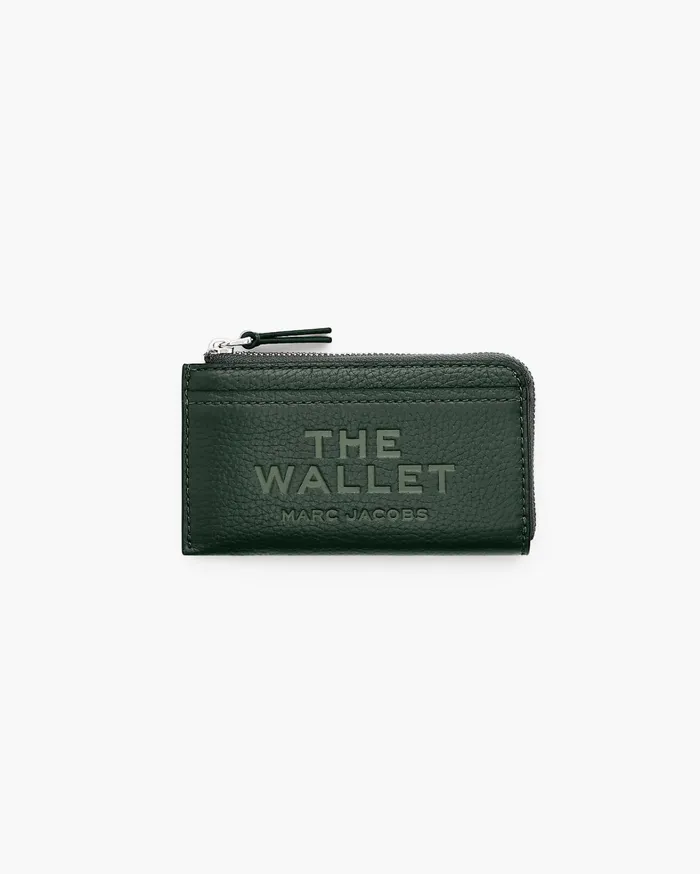 Marc Jacobs Small Wallets Women The Leather Top Zip Multi Wallet Ivy