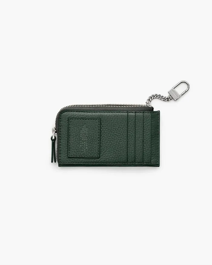Marc Jacobs Small Wallets Women The Leather Top Zip Multi Wallet Ivy